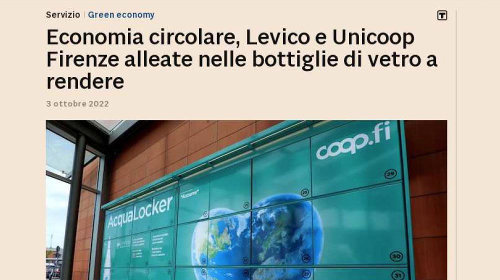 sole24h-acqualocker Levico Acque - news - il sole 24 ore acqualocker