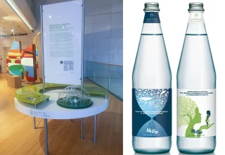 Acqua Levico MUSE etichette