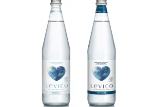 Acqua Levico etichette Climate Positive