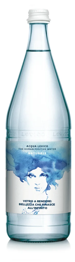 Levico_Label-bottiglia-Bellezza_11_2025 Acqua Levico etichetta manifesto bellezza